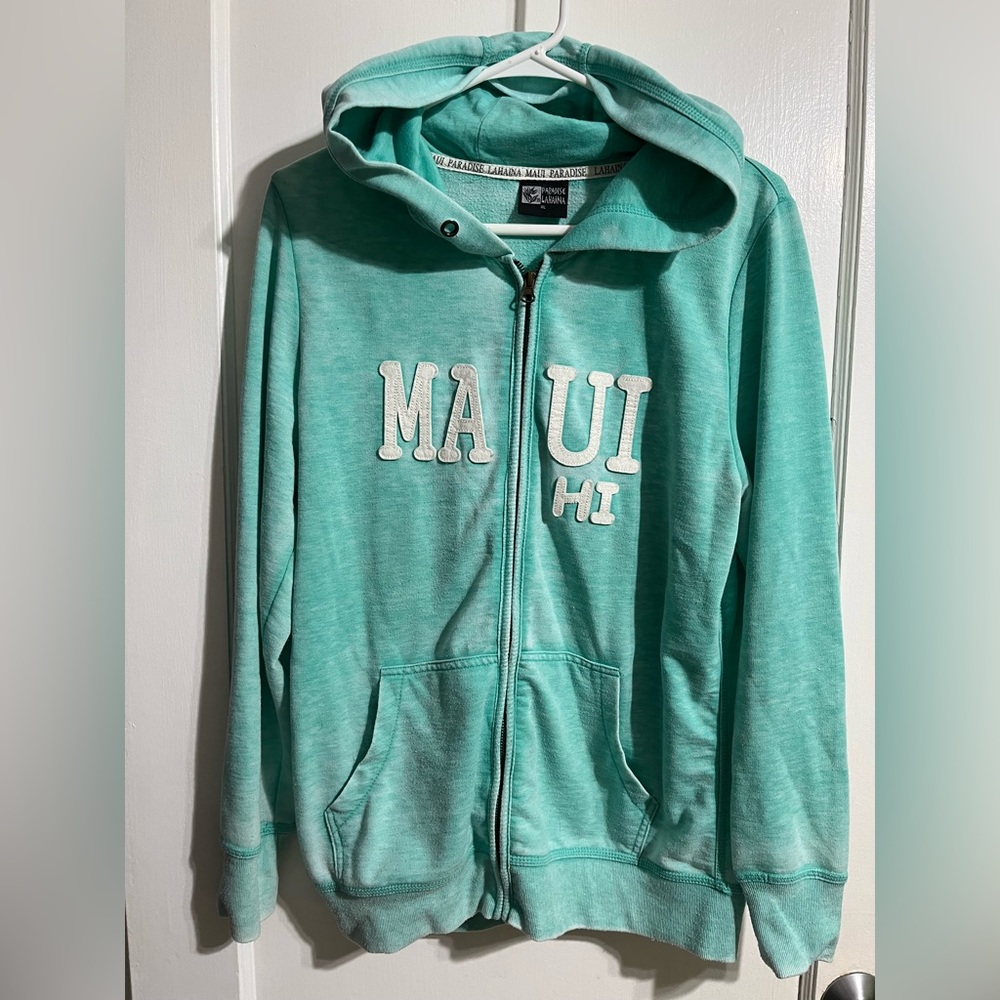 Hoodie- Maui- zip up